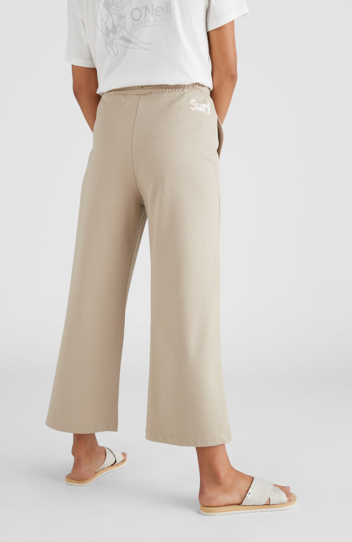 Culotte Wide Leg High-Waist Sweatpants | Crockery