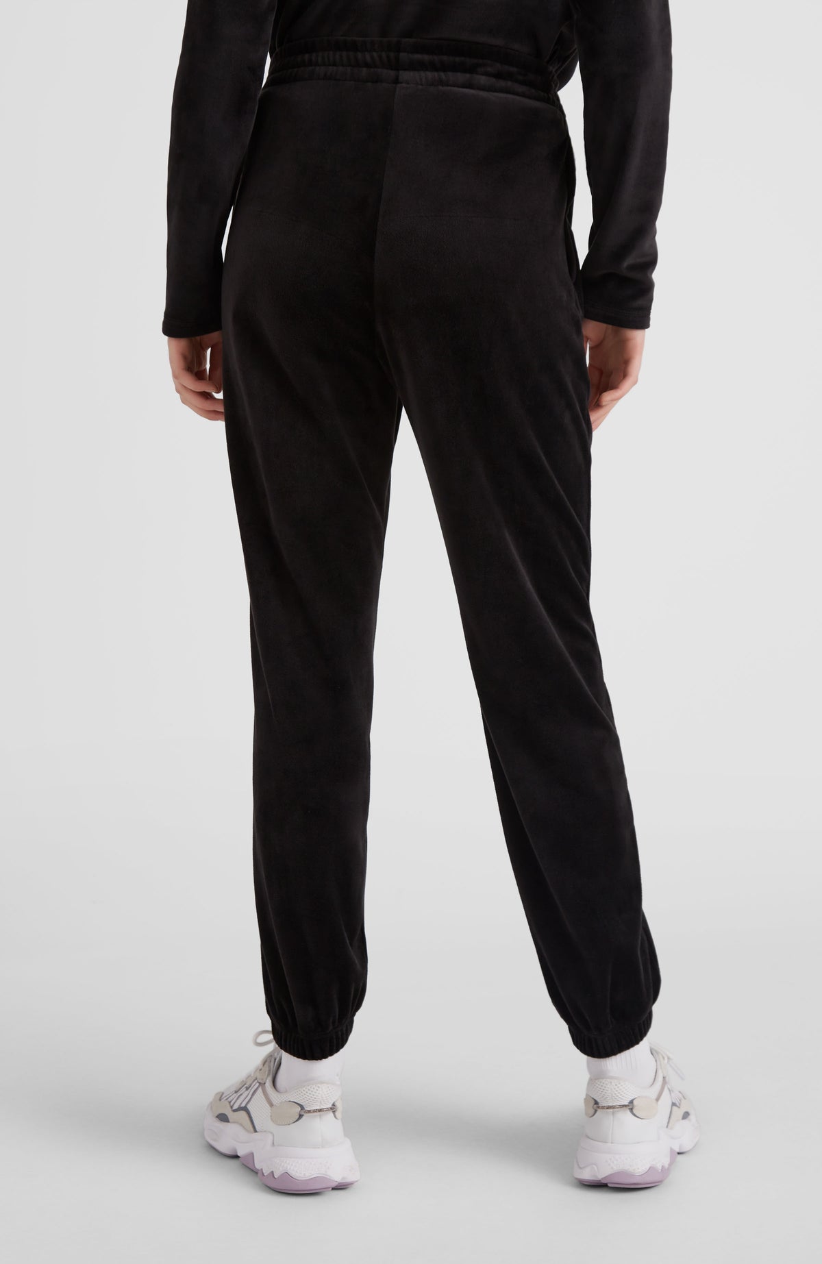 Velour Sweatpants | Black Out
