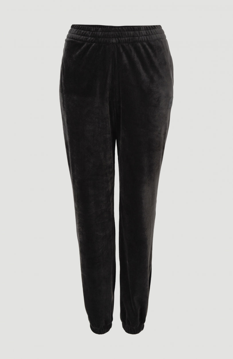 Velour Sweatpants | Black Out
