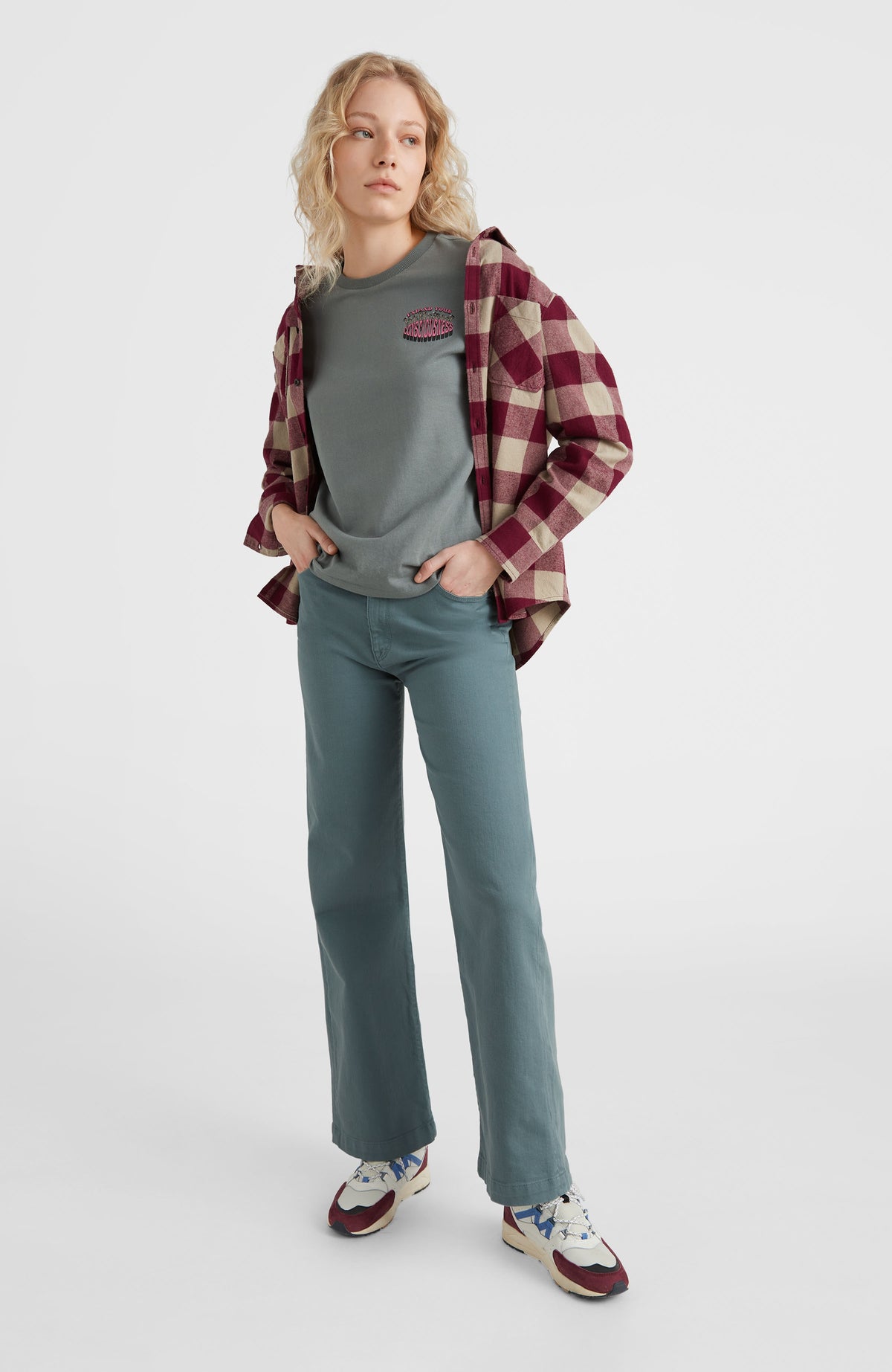 Checked Flannel Shirt | Red Small Buffalo Check