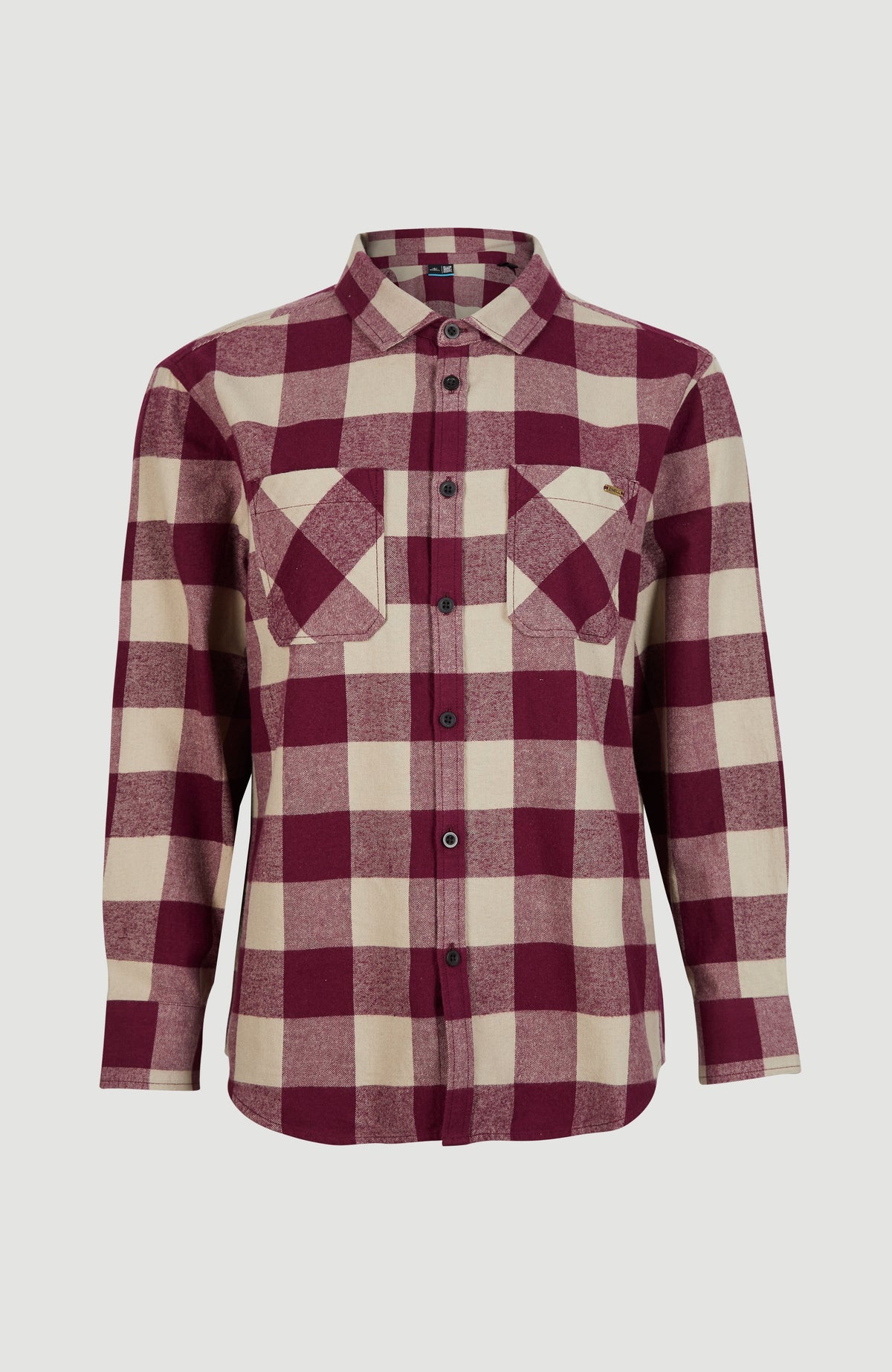 Checked Flannel Shirt | Red Small Buffalo Check