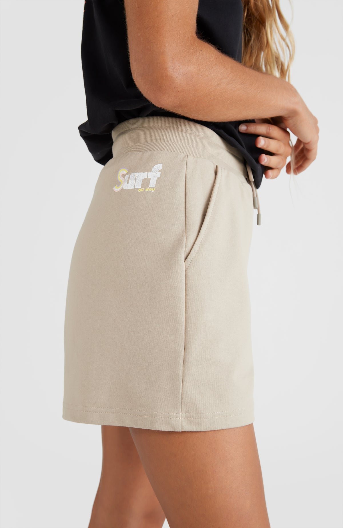 Surf High-Waist Sweatshorts | Crockery
