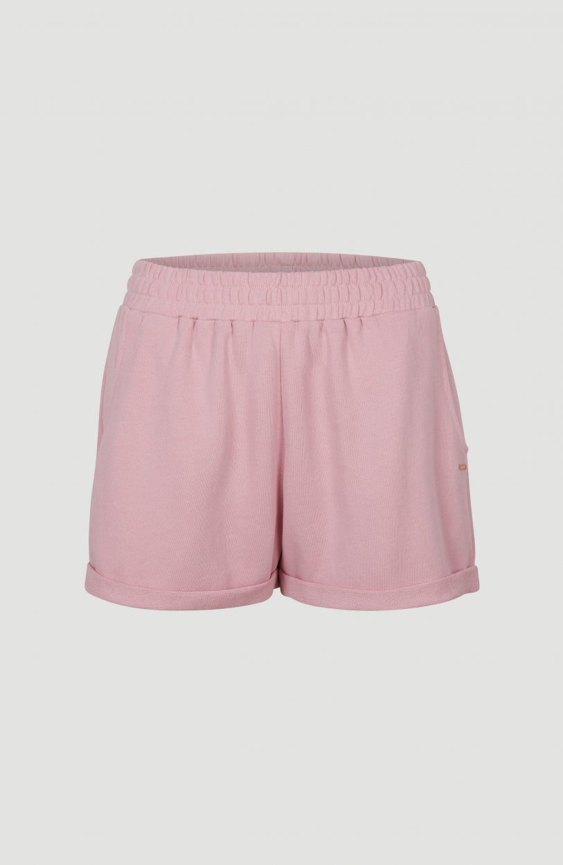 Blue Passion High-Waist Sweatshorts | Bleached Mauve