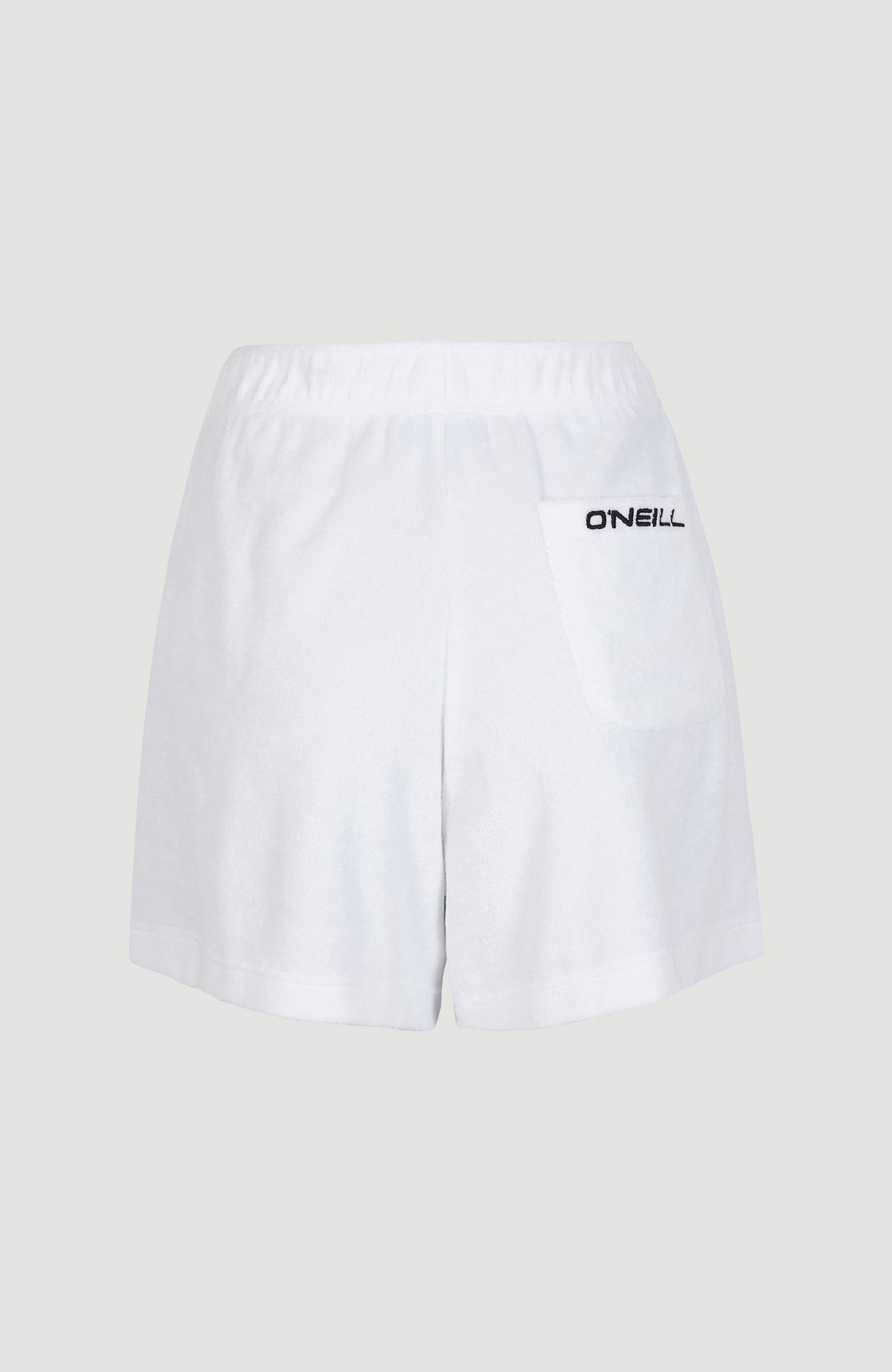 Brights Terry High-Waist Sweatshorts | Snow White