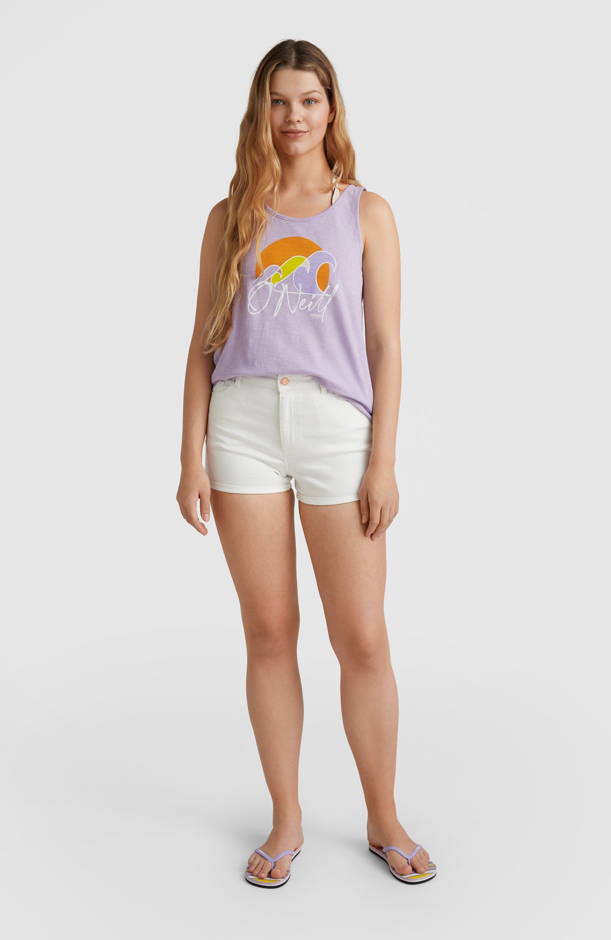 Essential Stretch Mid-Waist Shorts | Snow White