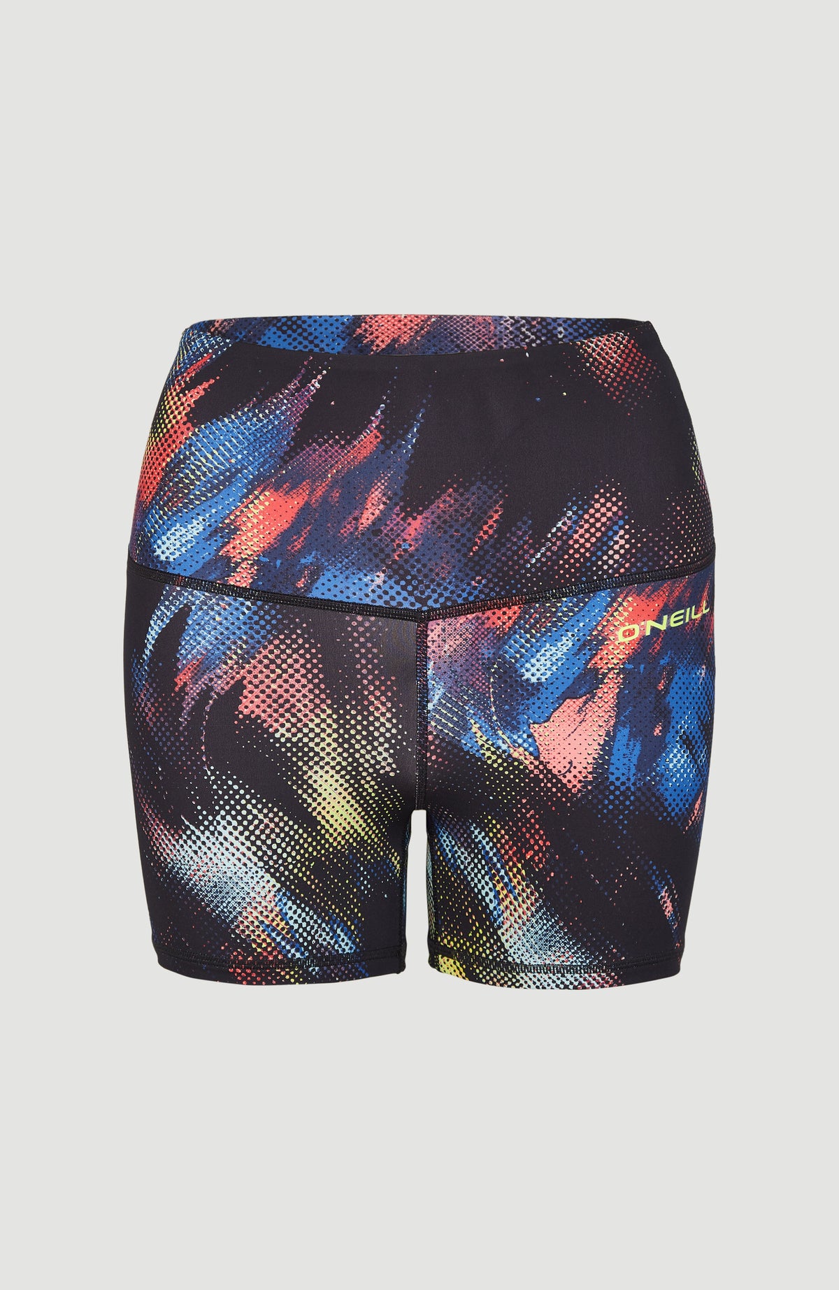 Active High-Waist Shorts | Black Future Fade