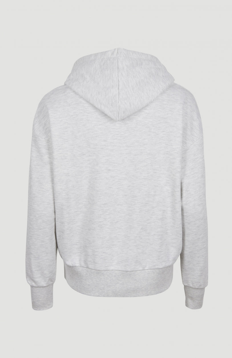 Cube Hoodie | White Melange