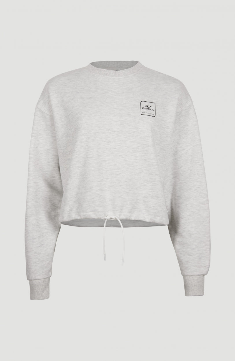 Cube Crew Sweatshirt | White Melange