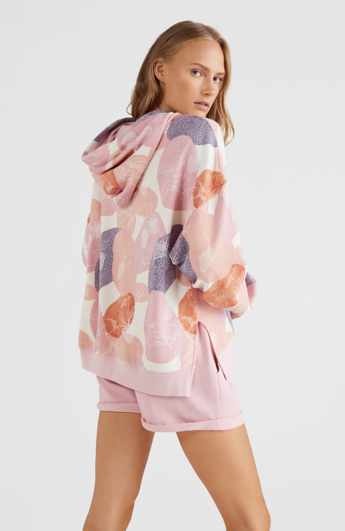 Bird Of Paradise Hoodie | Beige AO