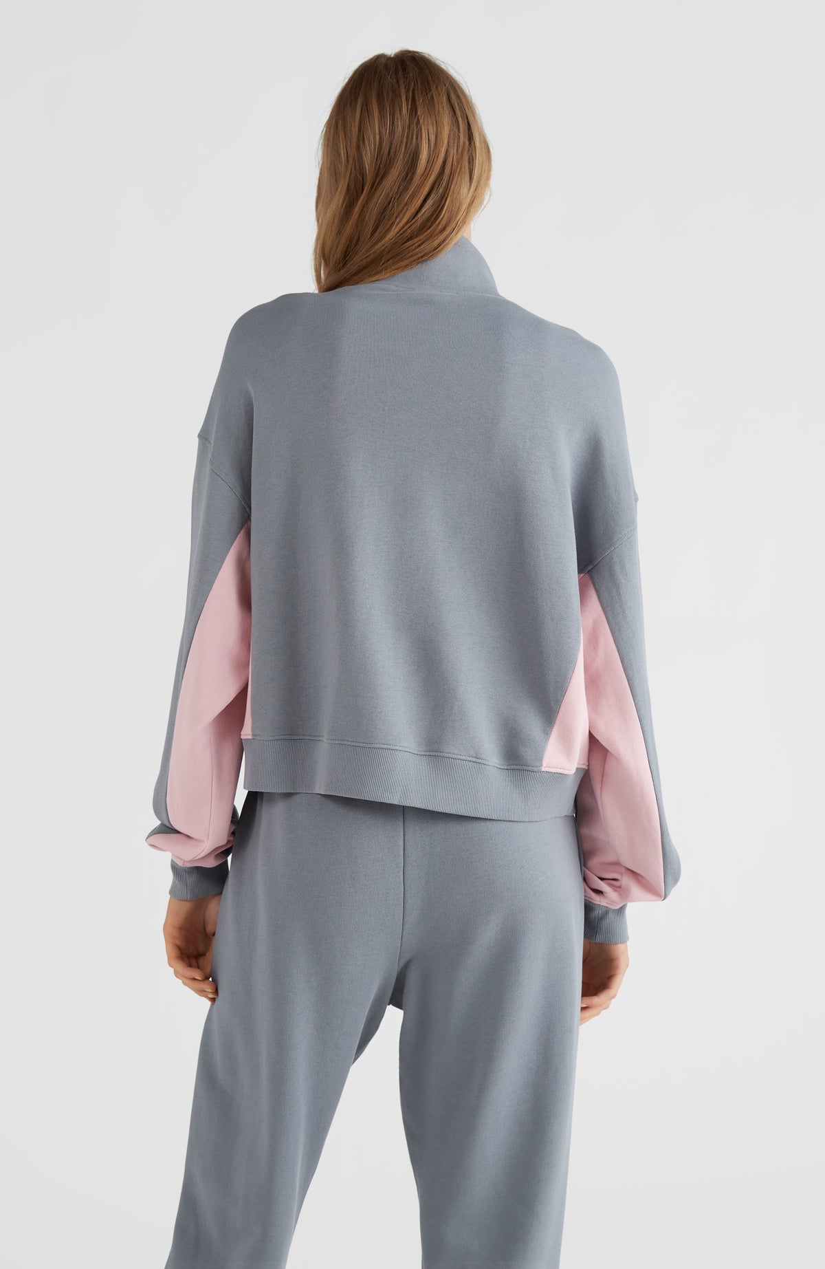 Amaryllis Half-Zip Turtle Neck Crew Sweatshirt | Tradewinds