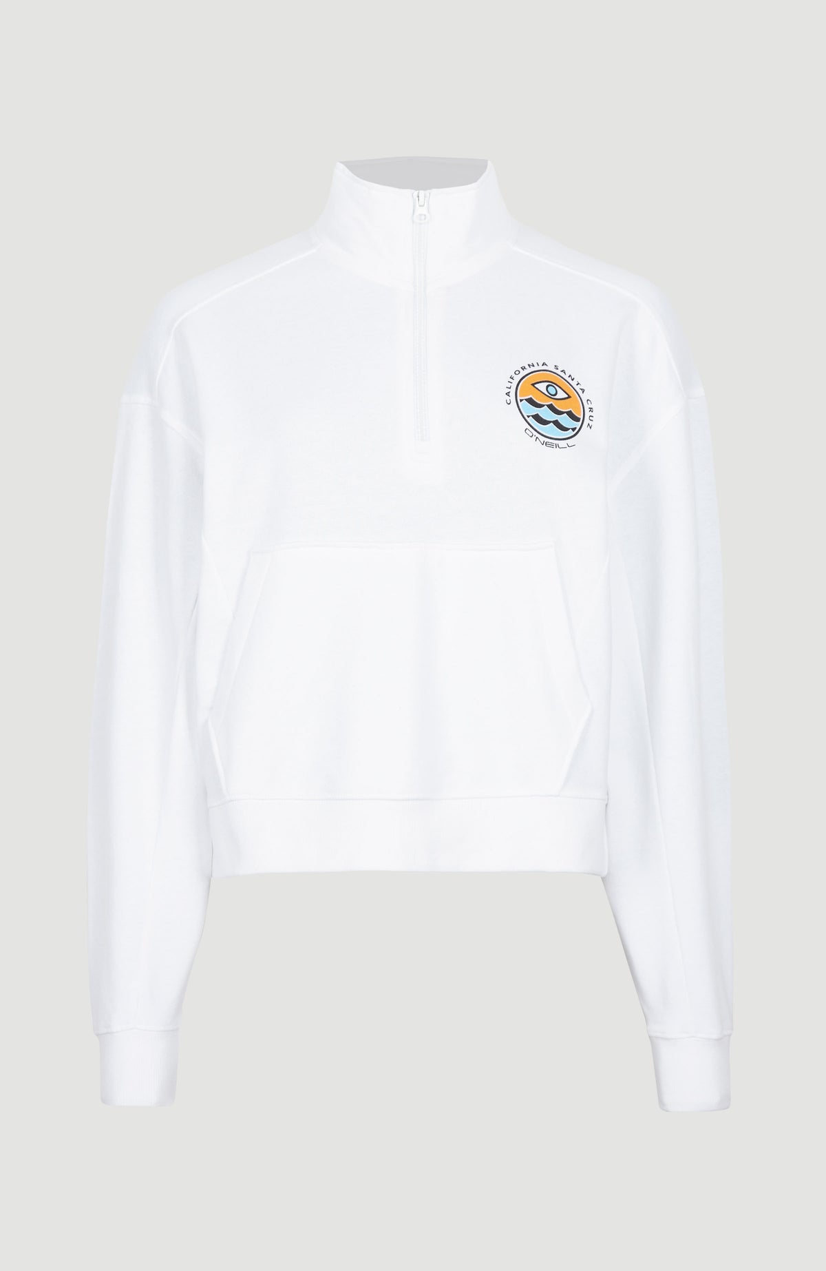 Cove Half Zip Crew Sweatshirt | Snow White