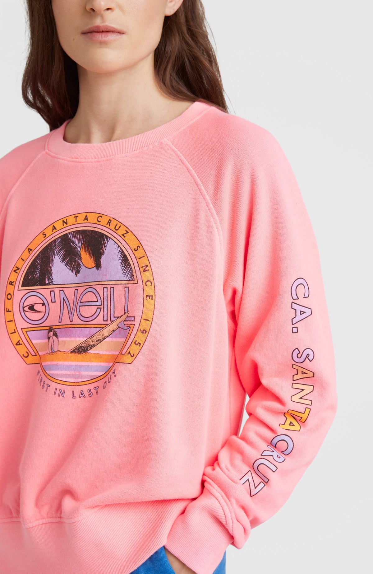 Cult Shift Crew Sweatshirt | Diva Pink