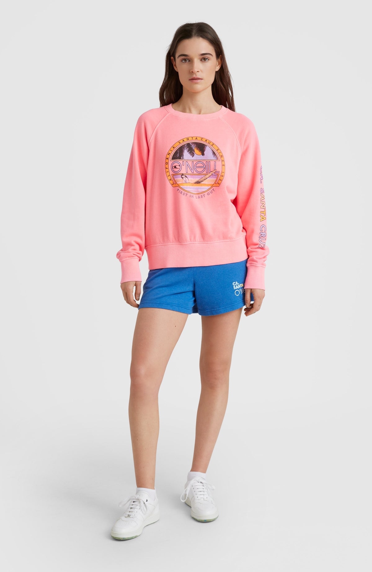 Cult Shift Crew Sweatshirt | Diva Pink