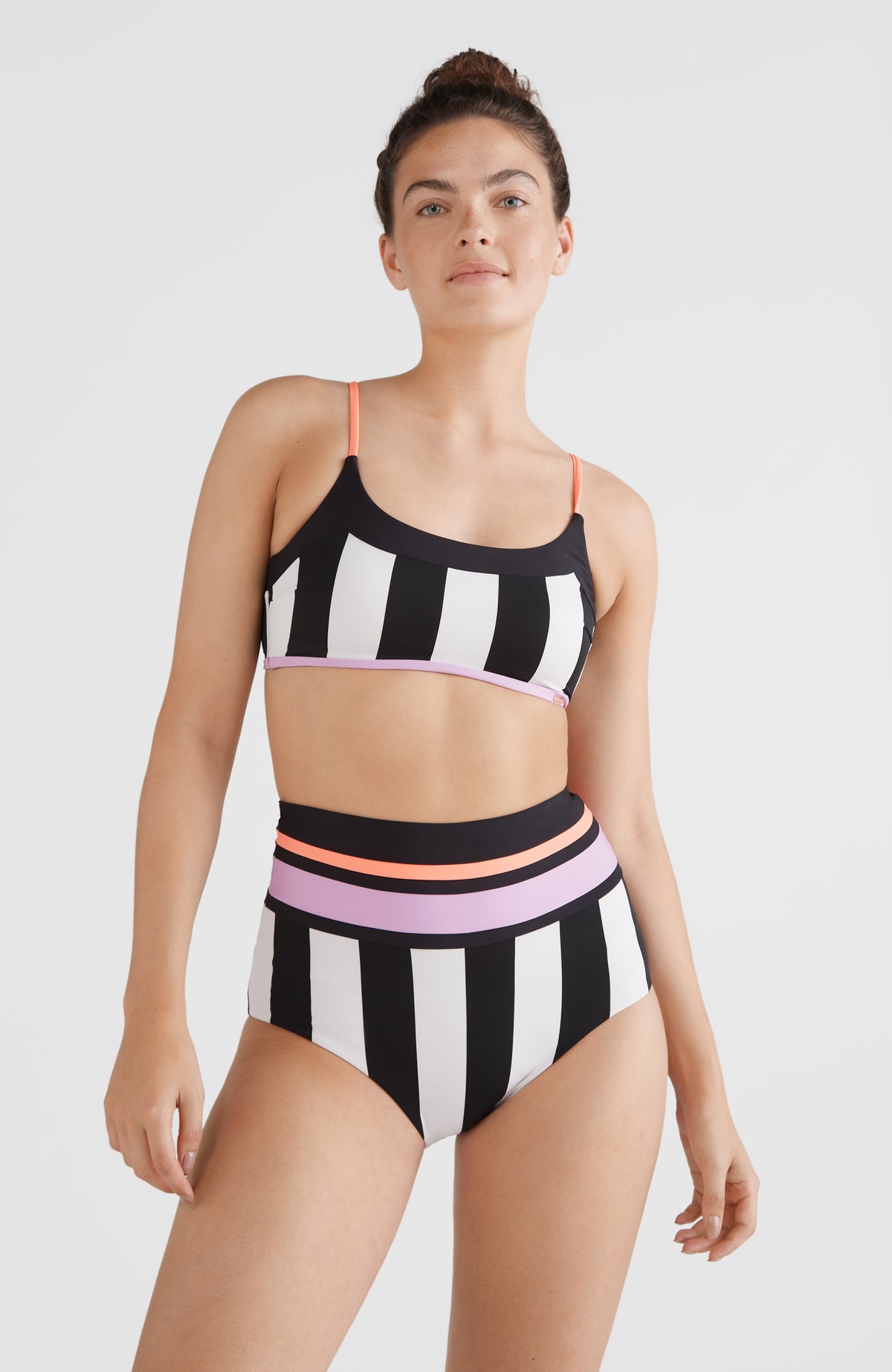 Cori - Talaia Bralette Bikini Set | White AO 2