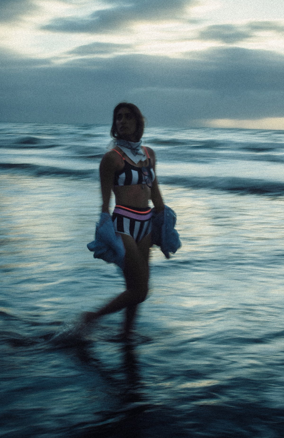 Cori - Talaia Bralette Bikini Set | White AO 2