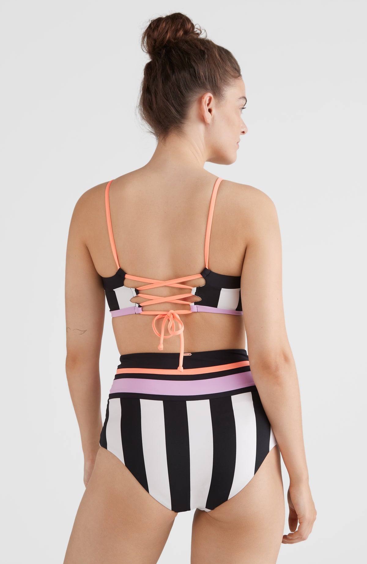 Cori - Talaia Bralette Bikini Set | White AO 2