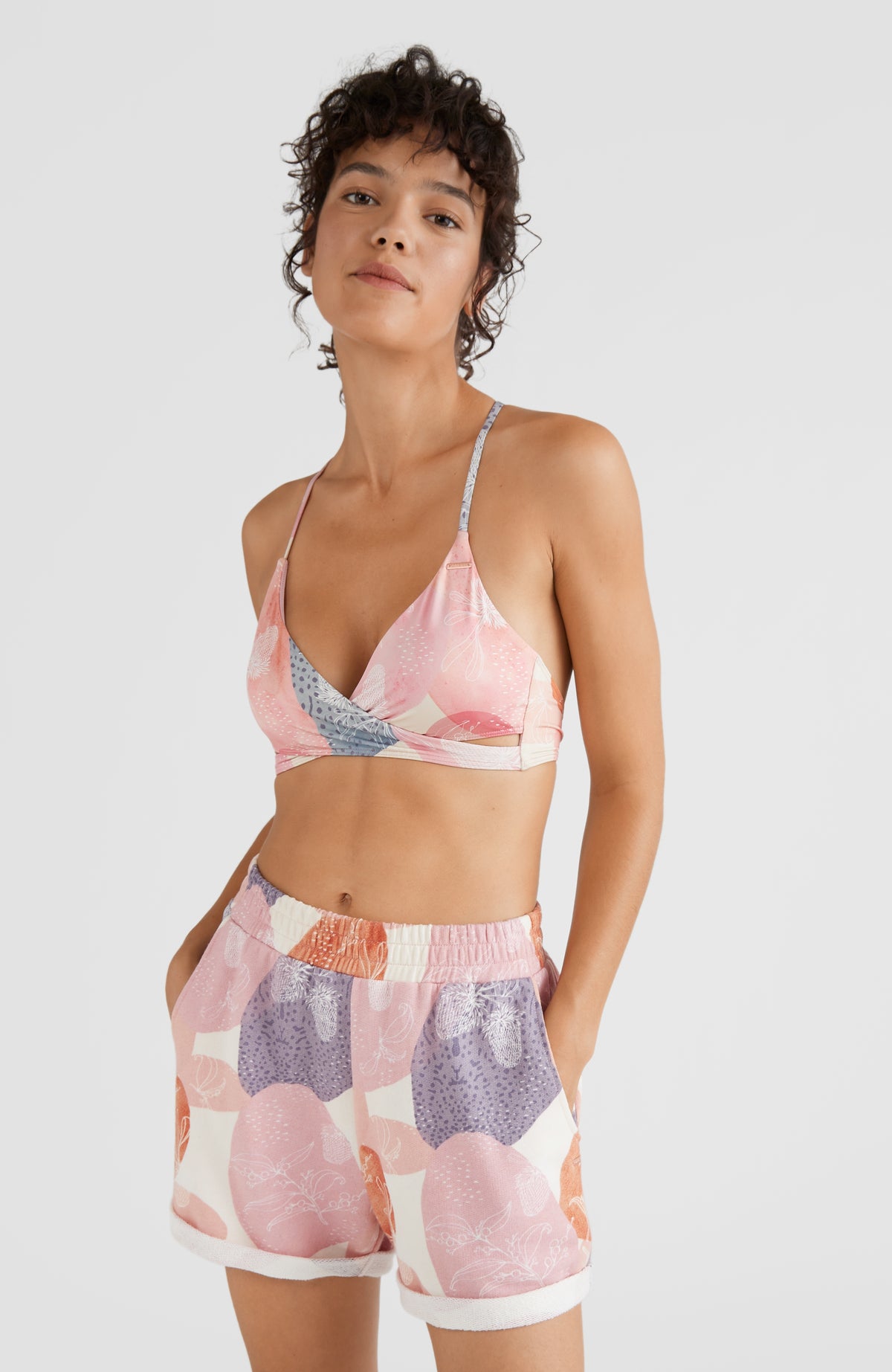 Baay Maoi Bralette Bikini Set | Beige AO