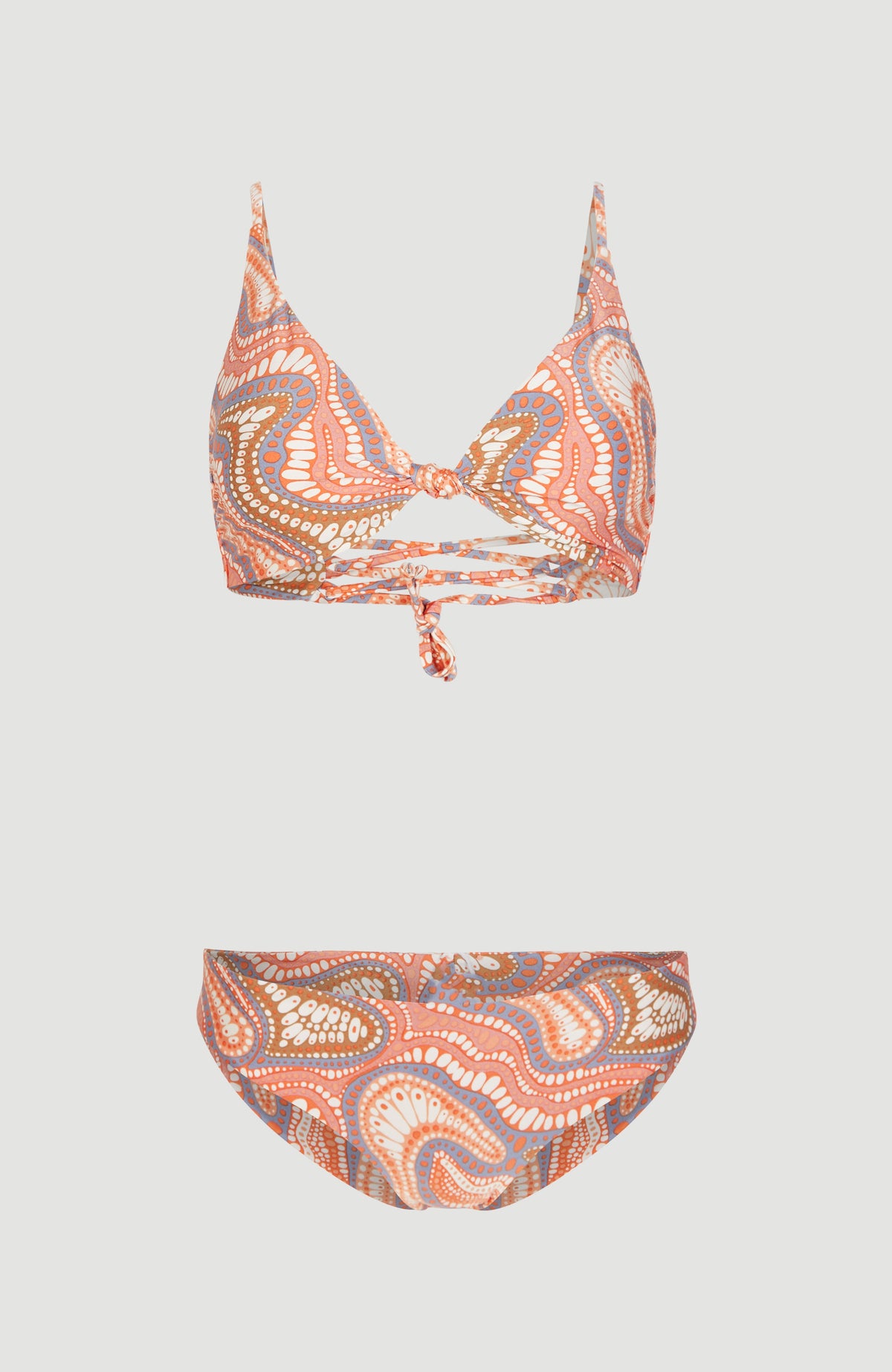 Charlotte - Maoi Bralette Bikini Set | Dotted Print