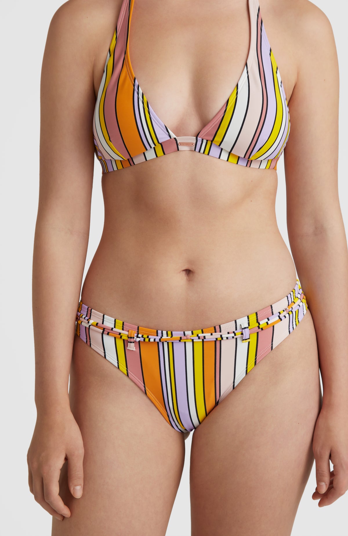 Cruz Bikini Bottoms | Multi Stripe
