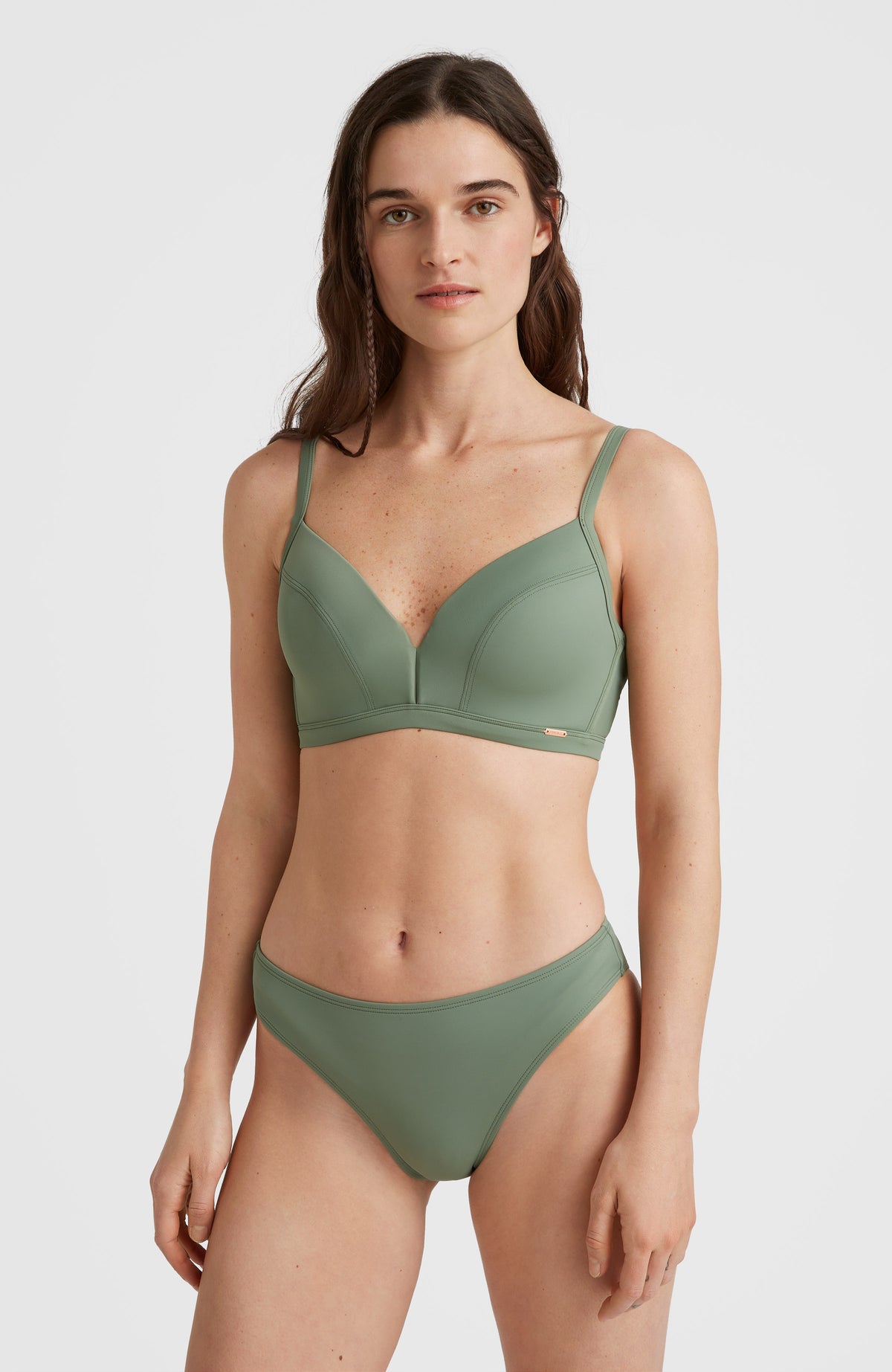 Panama Mould Wire Bra Bikini Top | Lily Pad