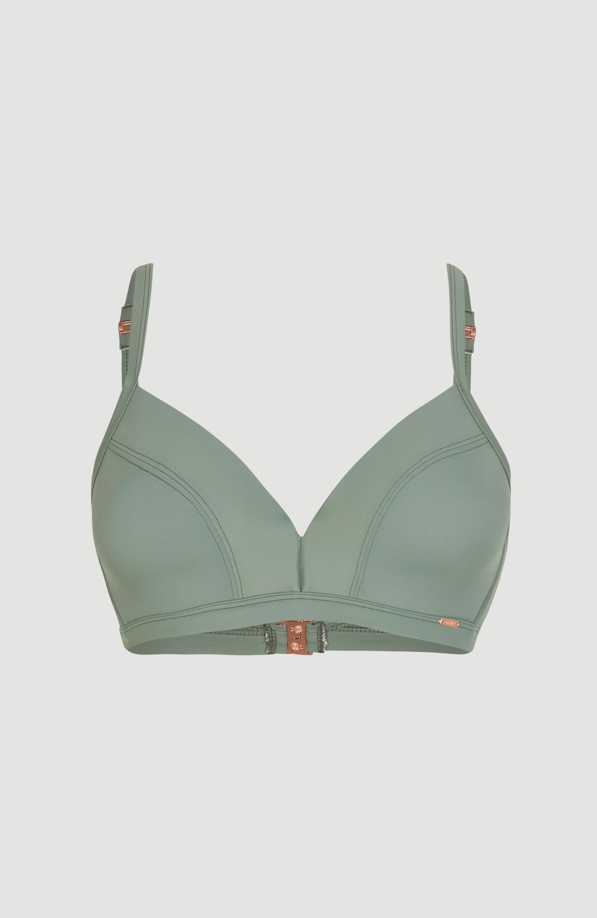 Panama Mould Wire Bra Bikini Top | Lily Pad