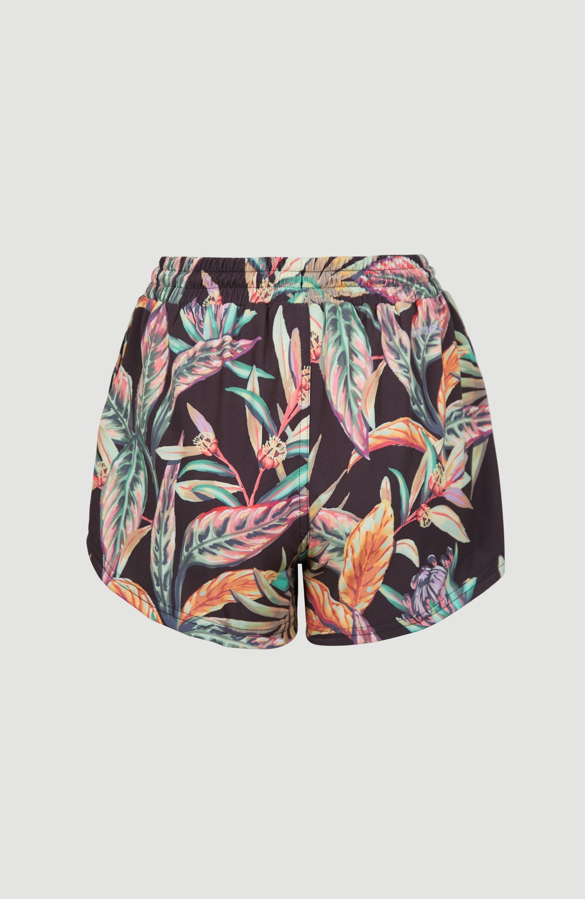 Anglet Swim Shorts | Black Tropical Flower