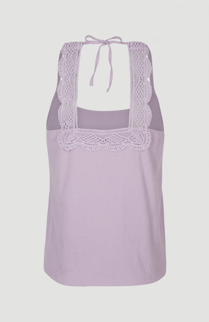 Ava Beach Tanktop | Lavendar Frost