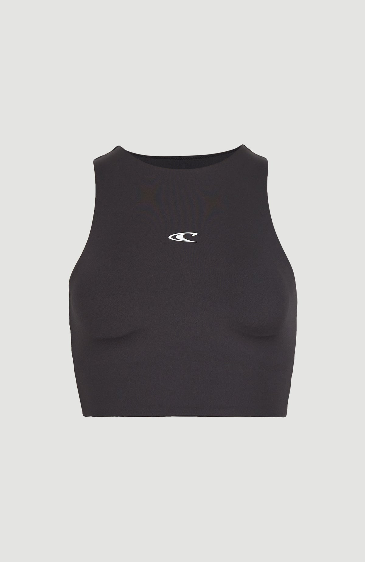 Active Cropped Sports Top | Black Out