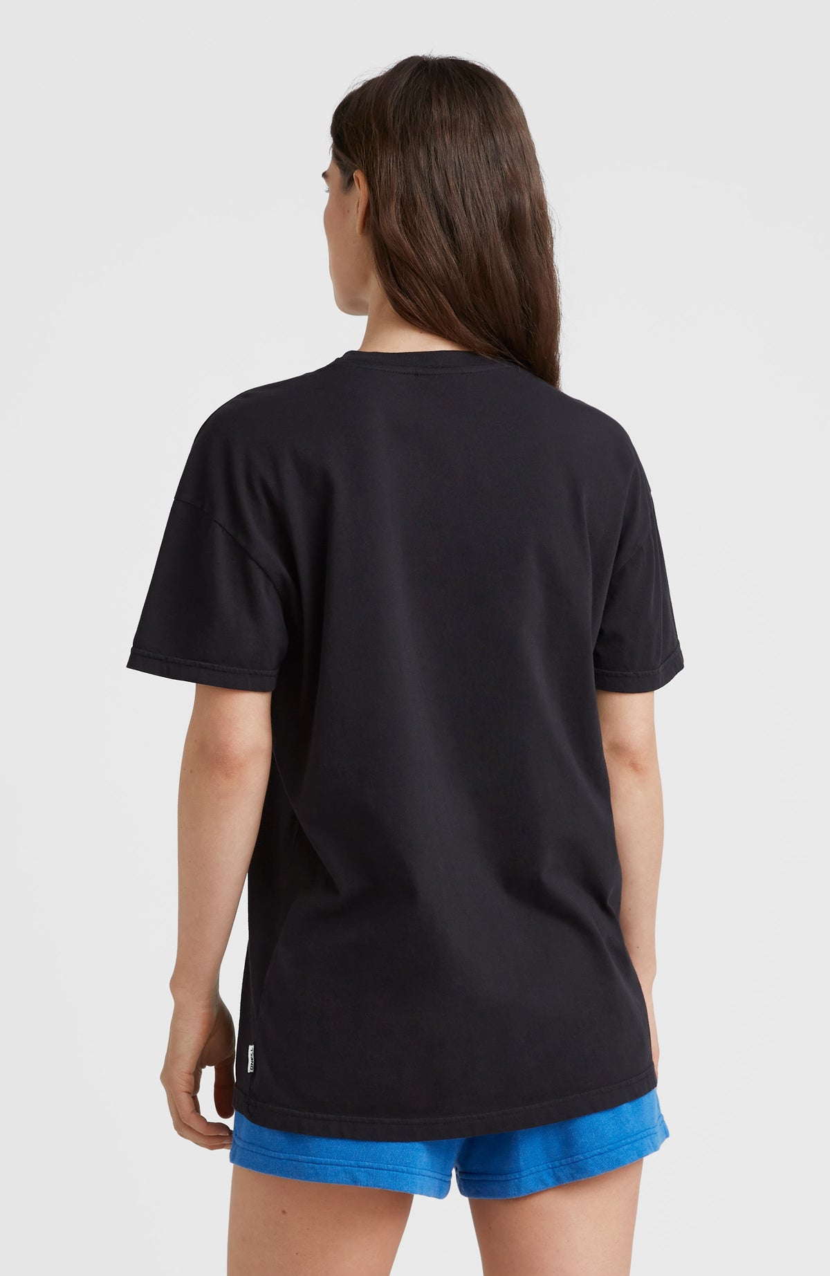 Connective Graphic Long T-Shirt | Black Out