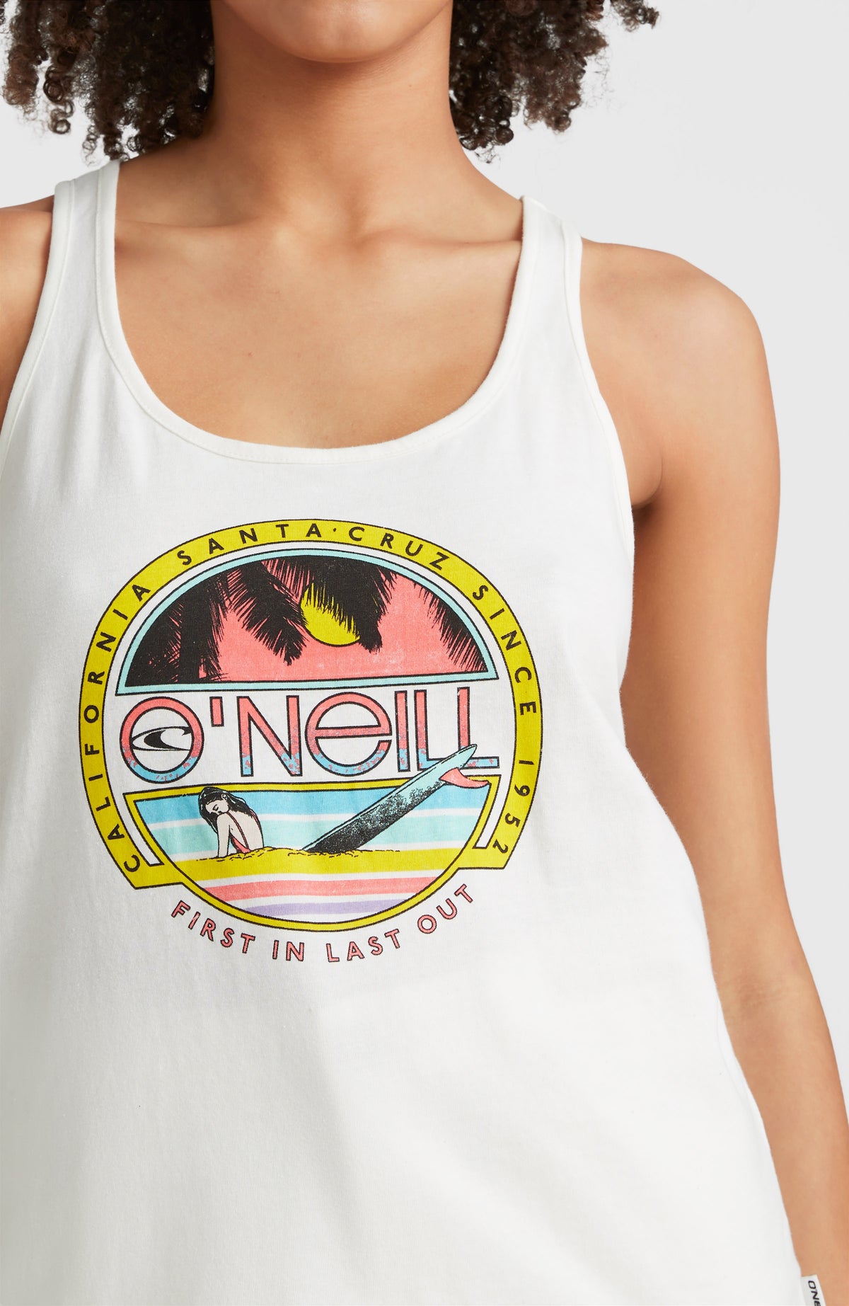 Connective Graphic Tanktop | Snow White