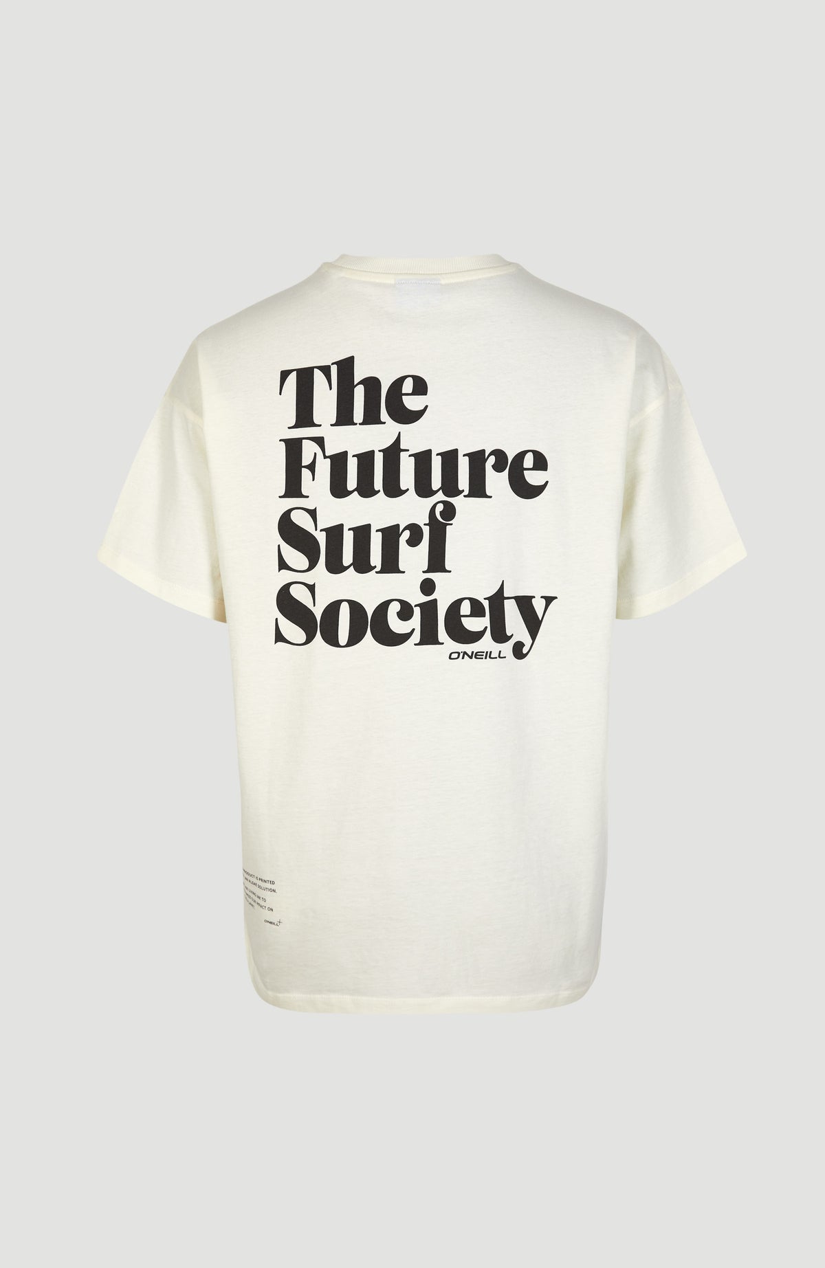 Future Surf Loose Long T-Shirt | Snow White