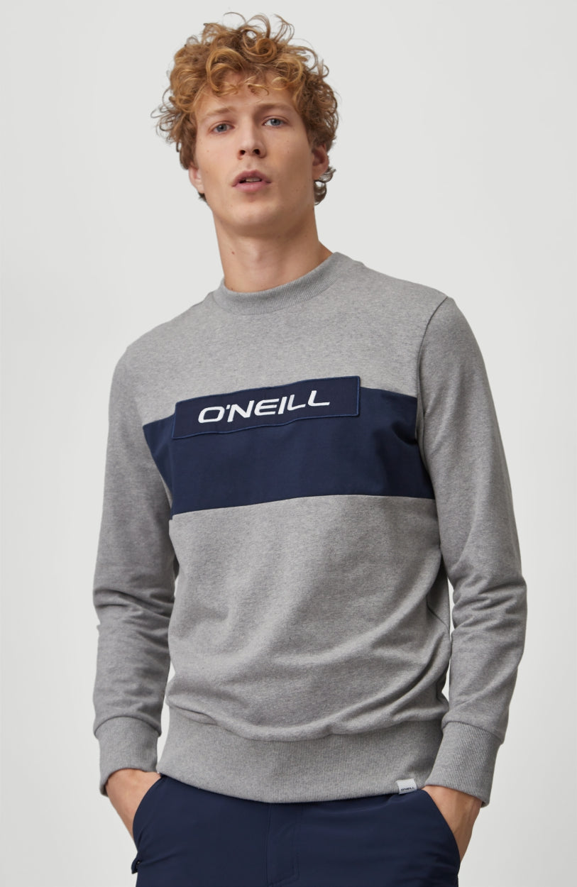 Club Crew Sweatshirt | Silver Melee -A