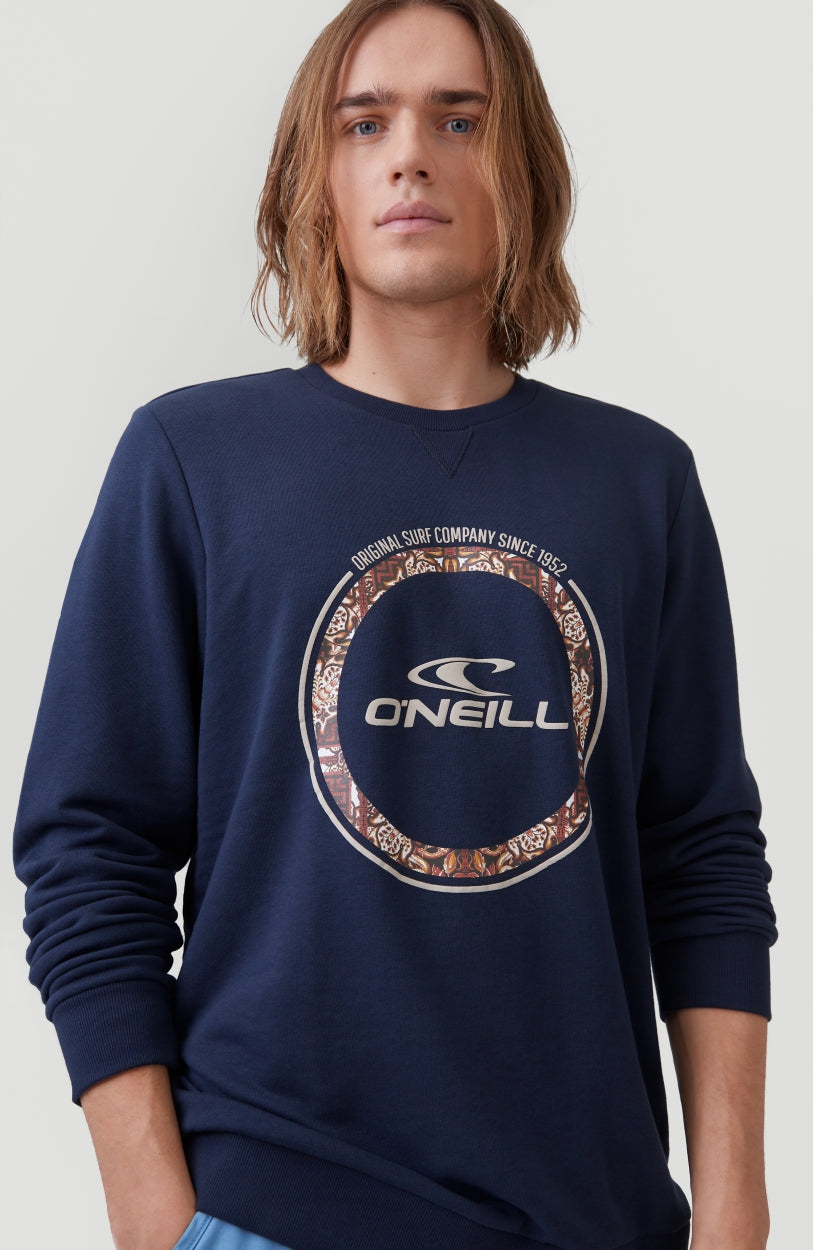 Tribe Crew Sweatshirt | Ink Blue -A