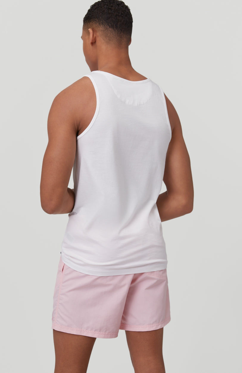 Club Circle Tanktop | Powder White