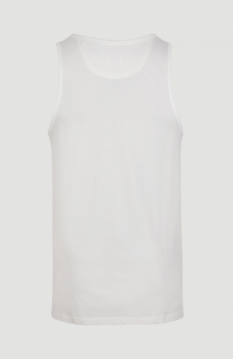 Club Circle Tanktop | Powder White