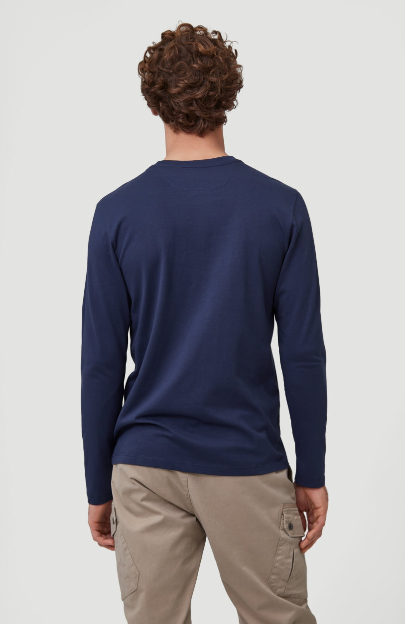 State Longsleeve Shirt | Ink Blue -A