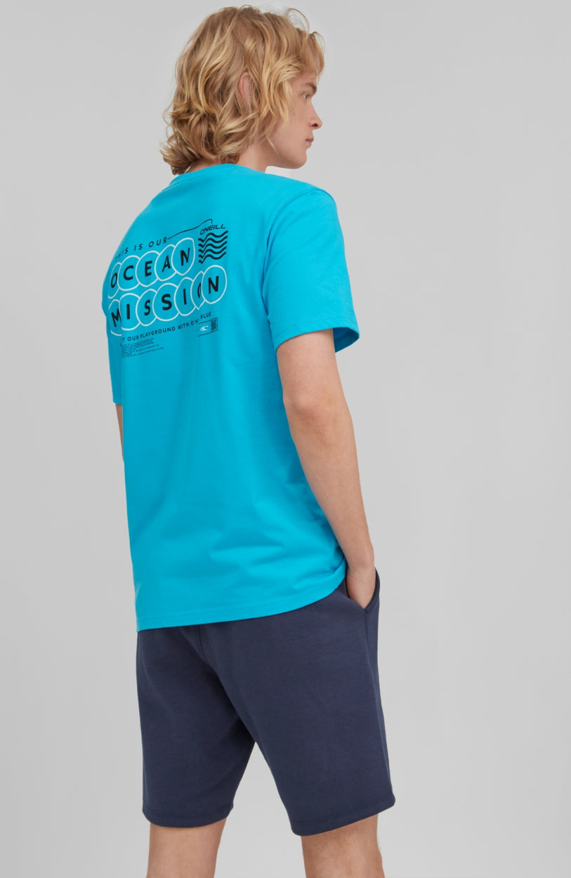 Andaman Sea T-Shirt | Pure Cyan