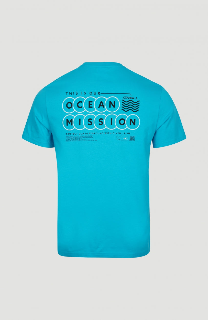 Andaman Sea T-Shirt | Pure Cyan