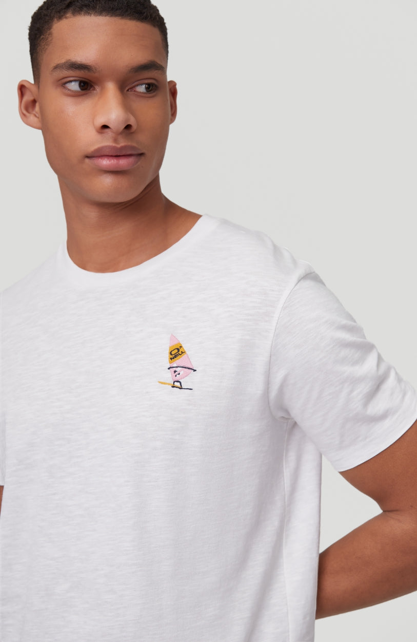 Enjoy T-Shirt | Powder White