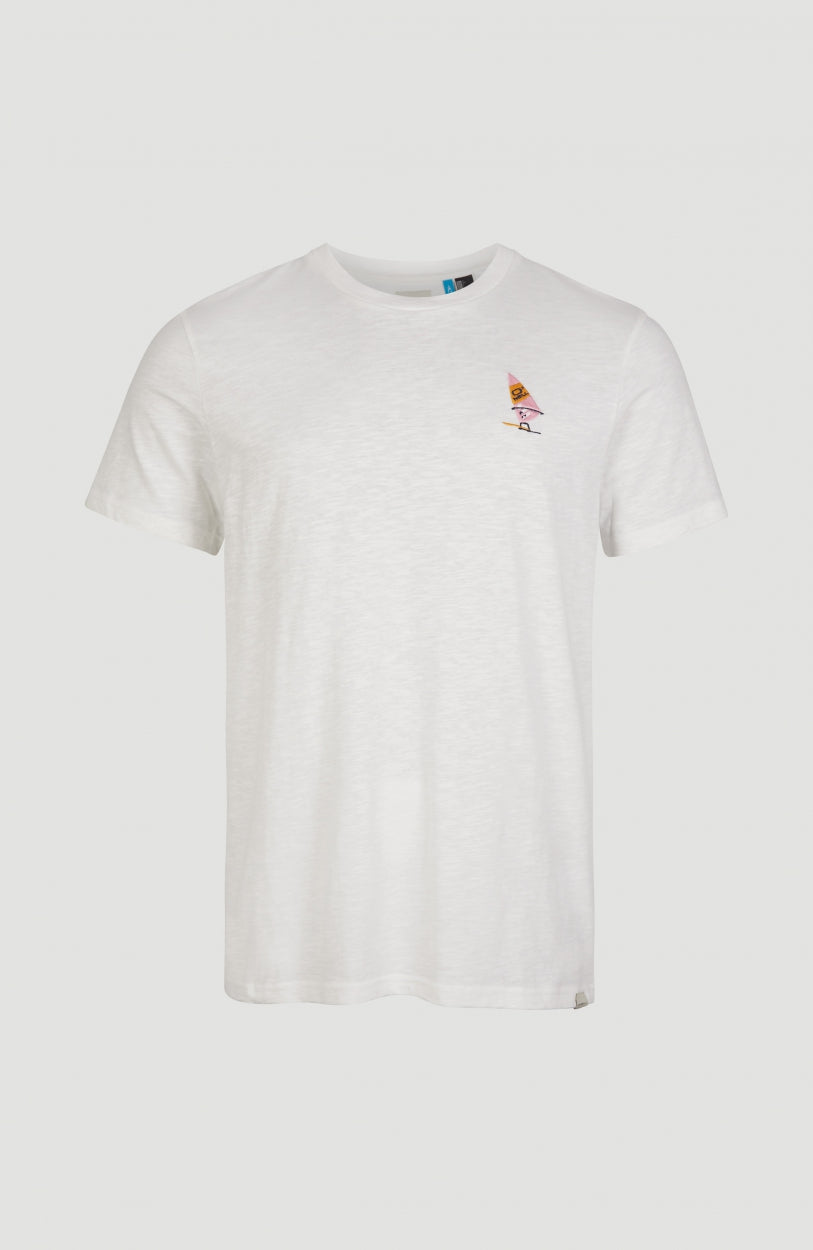 Enjoy T-Shirt | Powder White