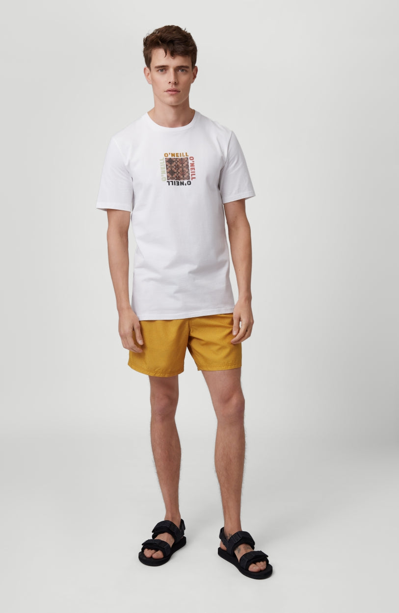 Center Tribe T-Shirt | Powder White