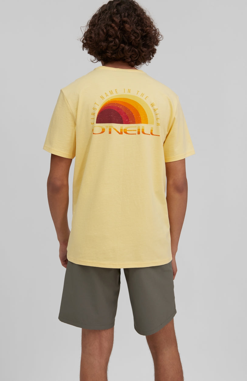 Retro Sunset T-Shirt | Gold Haze