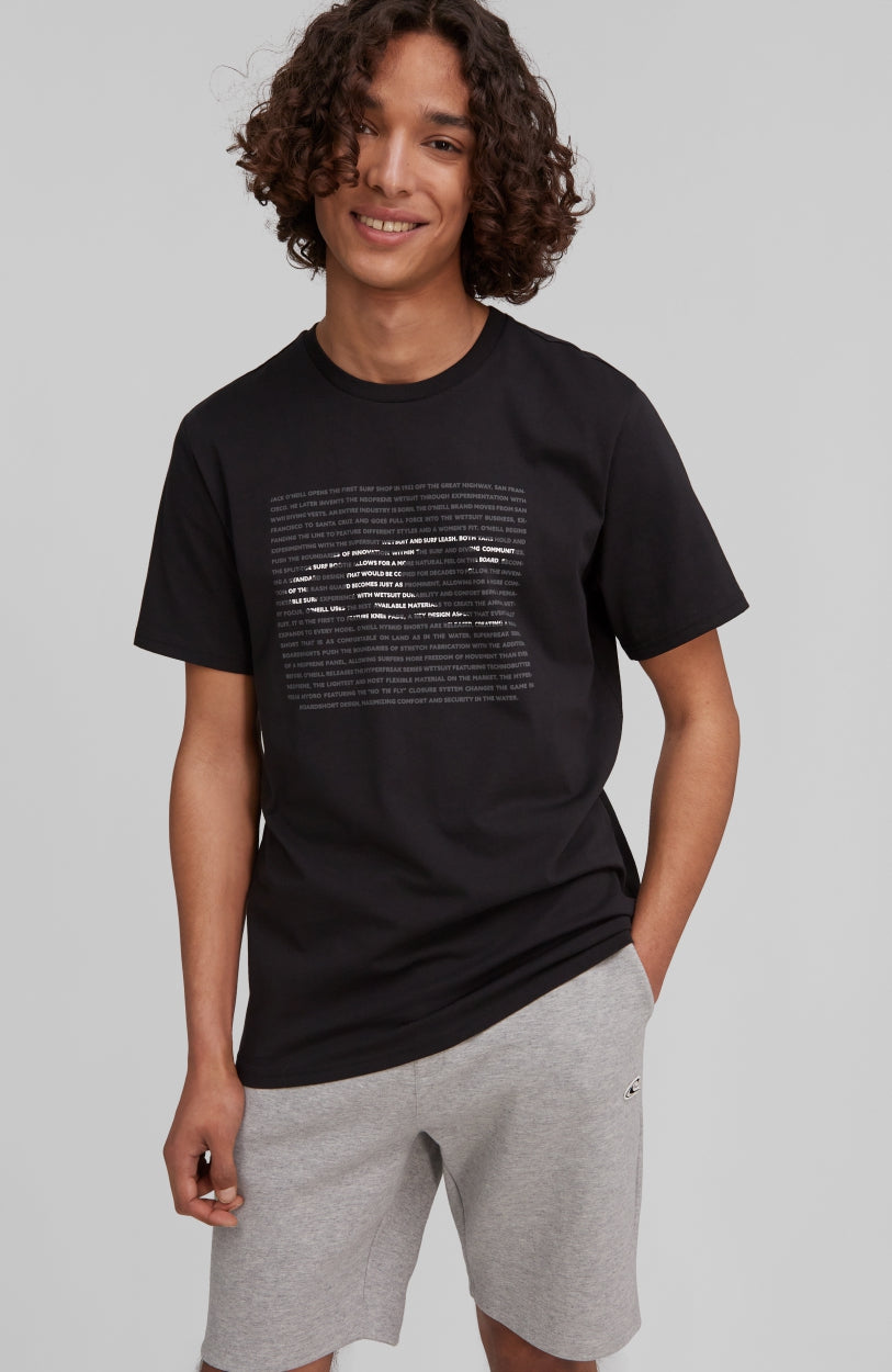 Abstract Wave T-Shirt | BlackOut - A