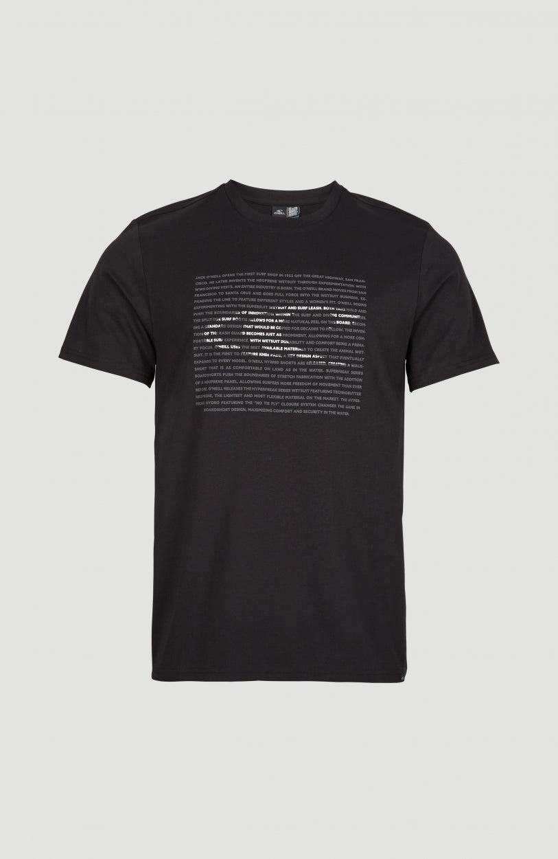Abstract Wave T-Shirt | BlackOut - A