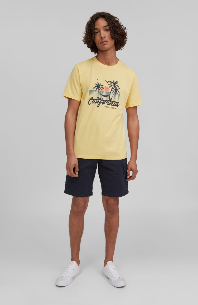 California Beach T-Shirt | Gold Haze