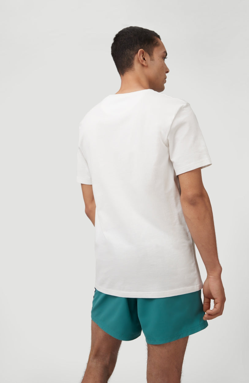 Club Circle T-Shirt | Powder White