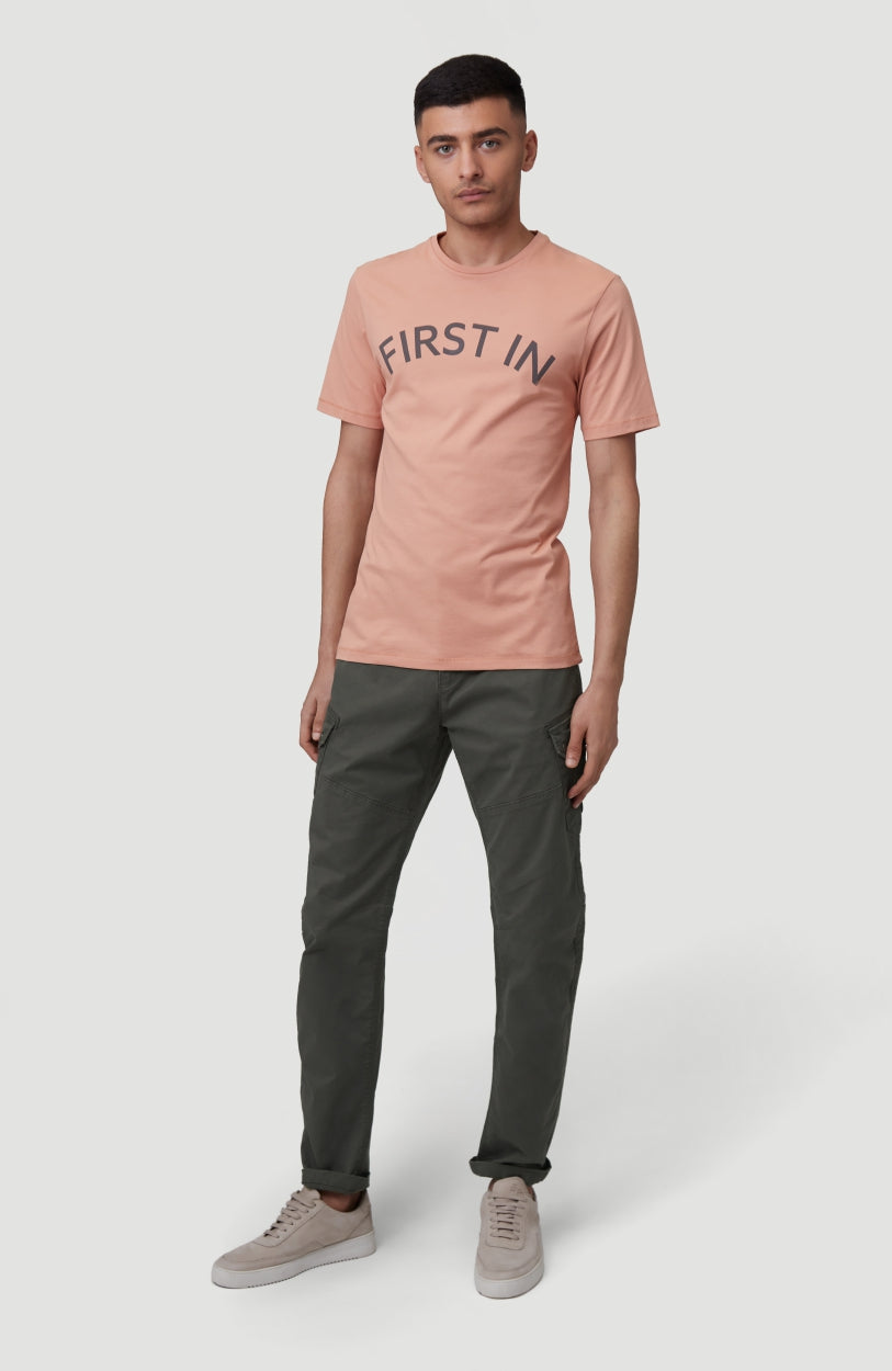 Tapered Cargo Pants | Military Green -A