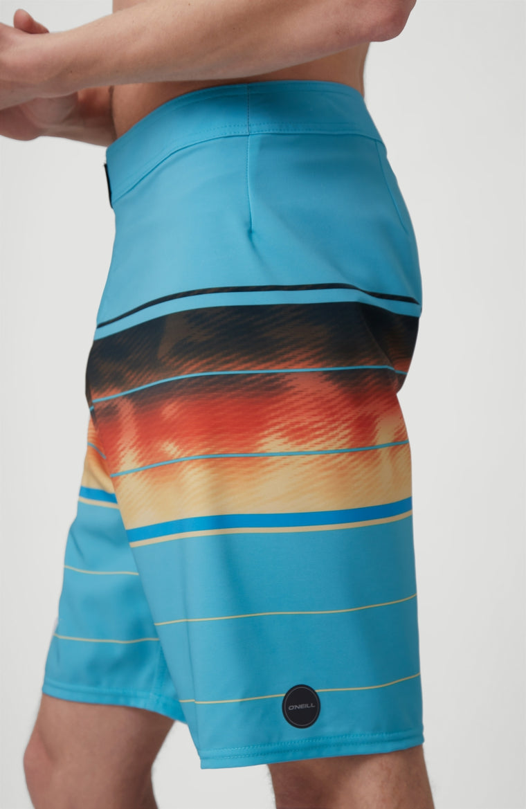 Hyperfreak Wanderer Boardshorts | Blue Print - A Hyperfreak Wanderer Boardshorts | Blue Print - A