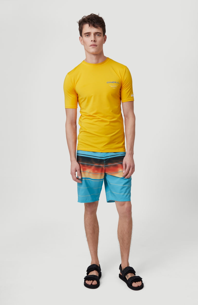 Hyperfreak Wanderer Boardshorts | Blue Print - A