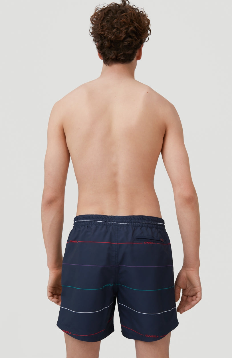 Contourz Shorts | Blue Print - A